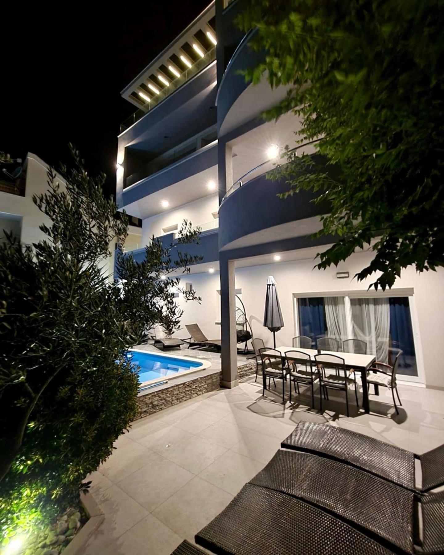 Villa Collis Makarská Exteriér fotografie